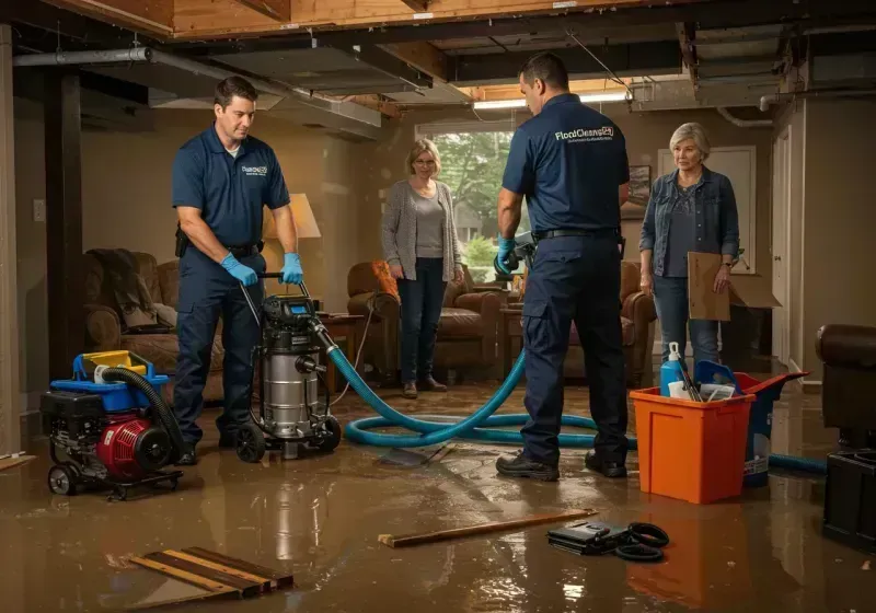 Basement Water Extraction and Removal Techniques process in Green Springs, OH